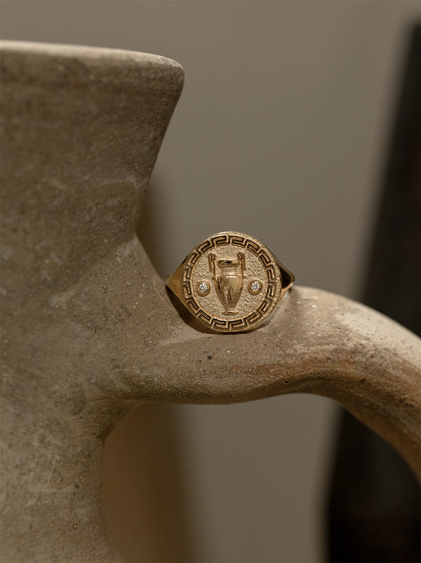 Azlee Revelry Signet Ring
