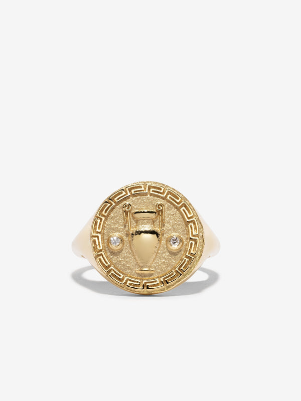 azlee Revelry Signet Ring