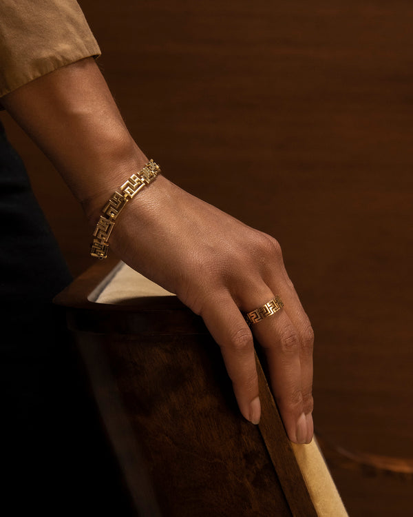 Azlee Tessellate Chain Bracelet