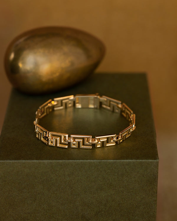 Azlee Tessellate Chain Bracelet