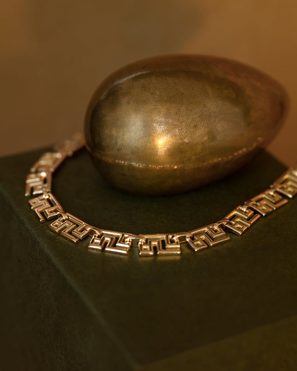 Azlee Tessellate Chain Necklace