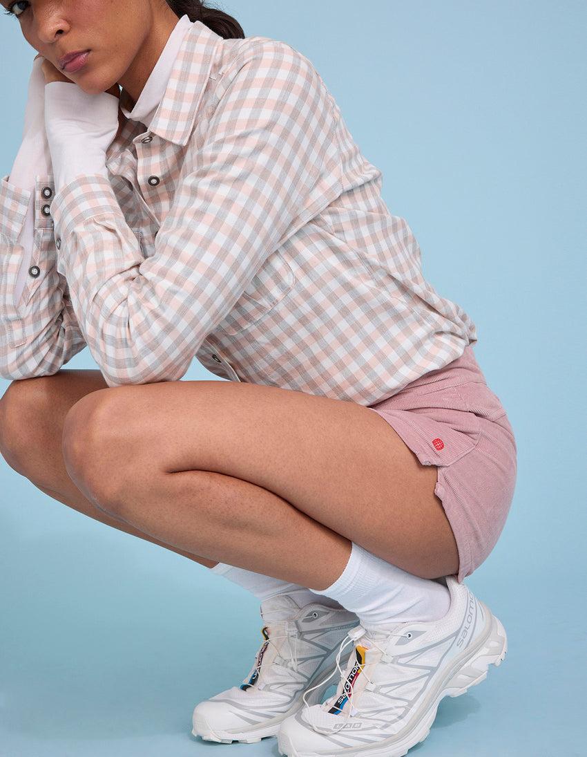 Aztech Mountain AMUNDSEN 3 INCH CONCORD SHORT Faded Peony Pink