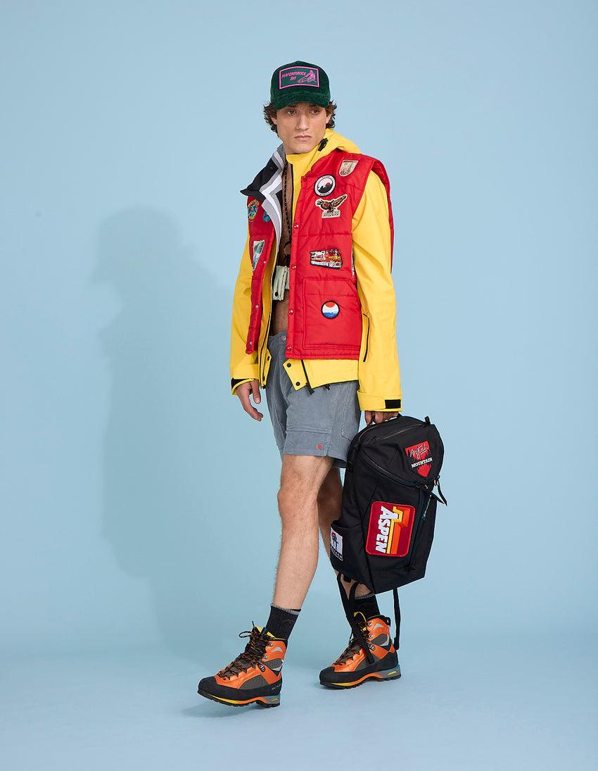 aztech mountain AMUNDSEN 7 INCH CONCORD SHORT stormy blue