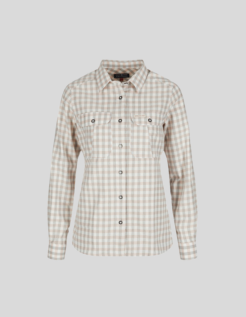 Aztech Mountain AMUNDSEN FLANNEL SHIRT Chequered Peony