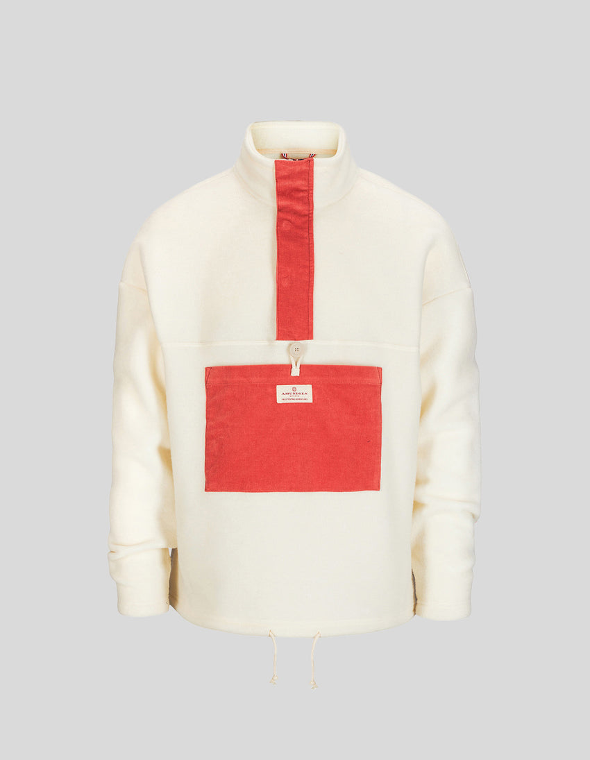 Aztech Mountain AMUNDSEN VAGABOND FLEECE Natural/weathered Red