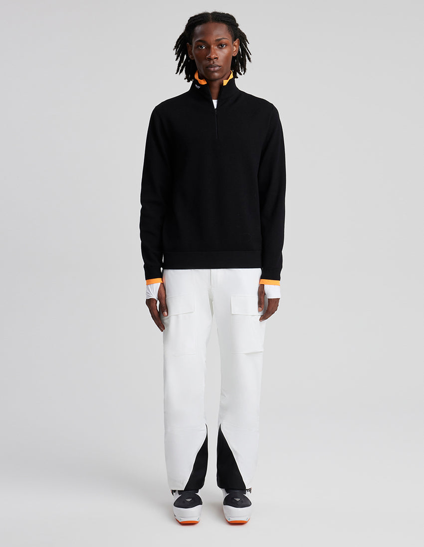 aztech mountain Angus Half Zip Sweater Essential aspen green