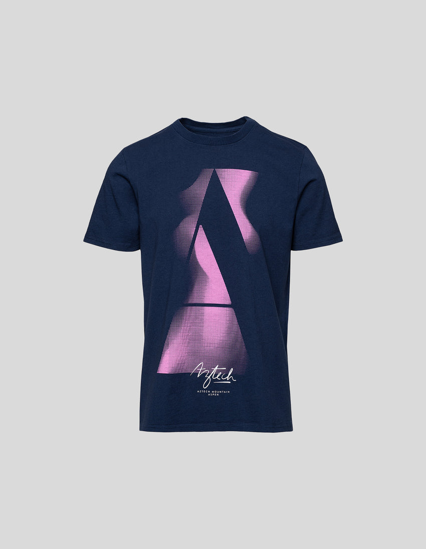 Aztech Mountain Altitude Tee Sander Navy