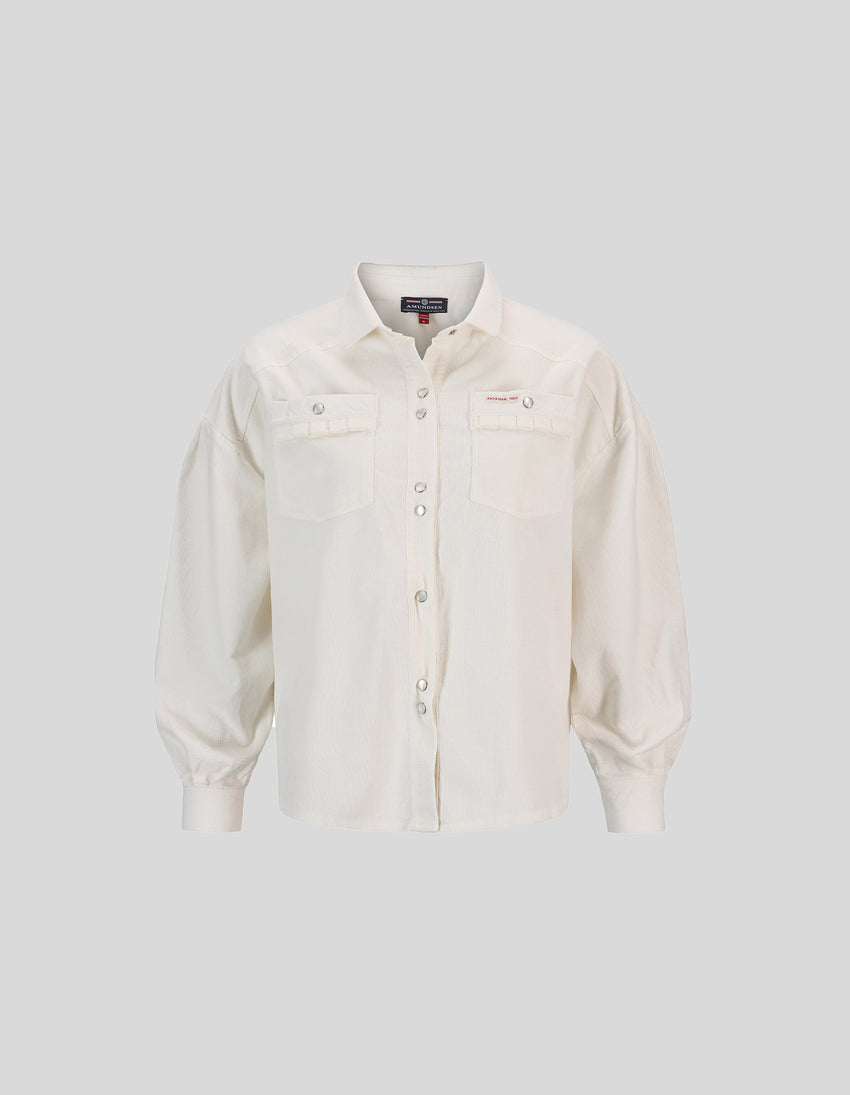 Aztech Mountain AMUNDSEN WILD VELVET SHIRT Oatmeal