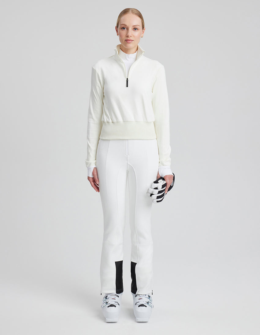 aztech mountain Aztech Half Zip Fleece cloud white