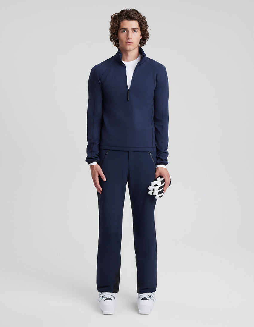 Aztech Mountain Aztech Half Zip Fleece Space Black