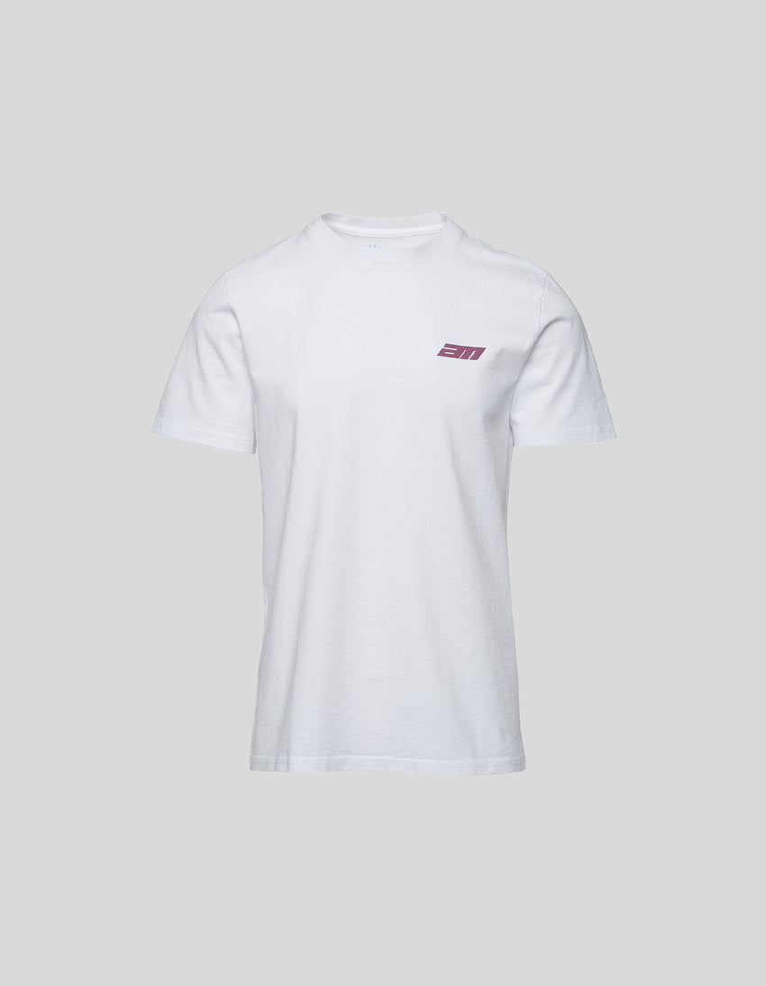 Aztech Mountain Horizon Tee Cloud White