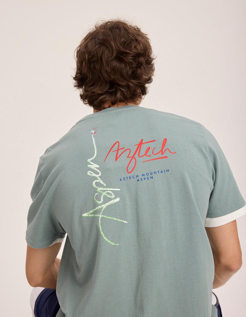 Aztech Mountain Planet Aspen Tee Sagebrush