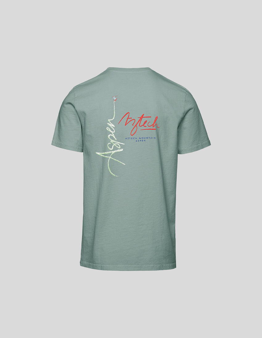 Aztech Mountain Planet Aspen Tee Sagebrush