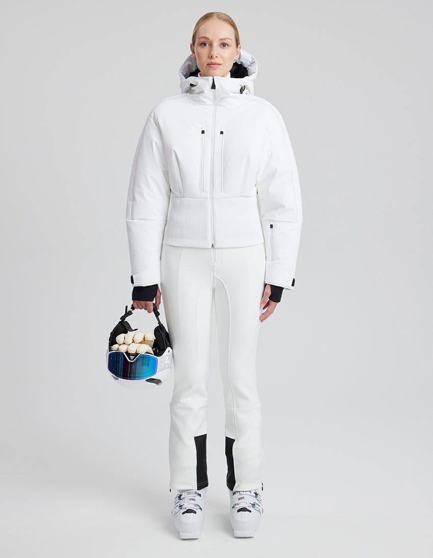 Aztech Mountain Vertical Jacket Cloud White