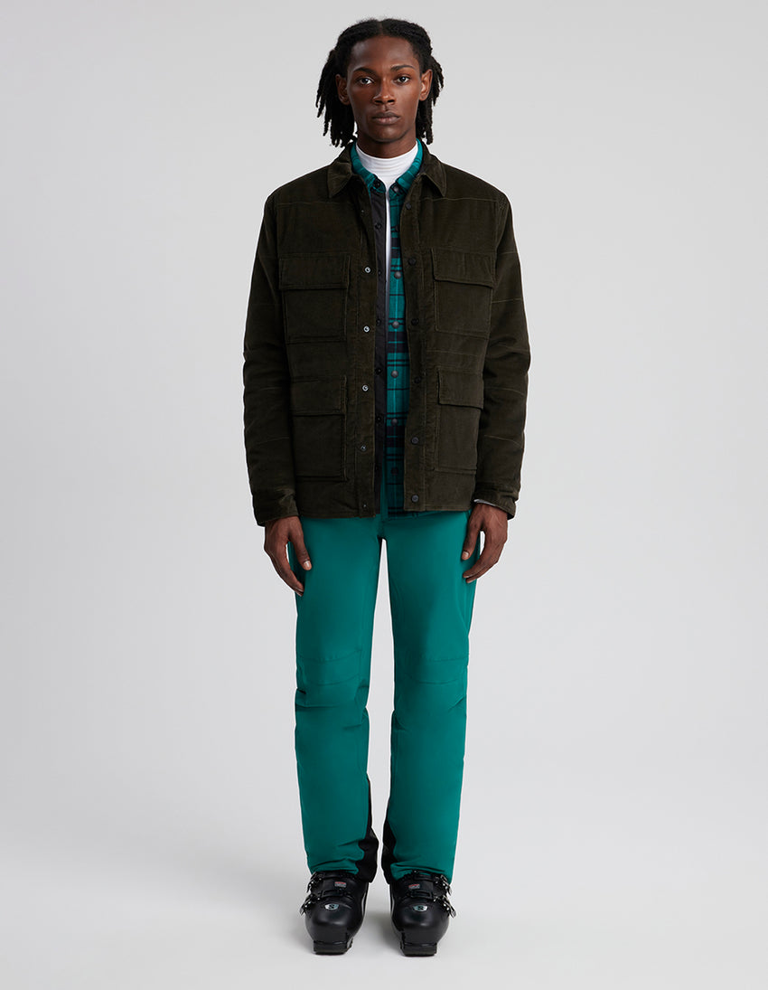 Aztech Mountain Zaugg Quilted Shirt Space Black