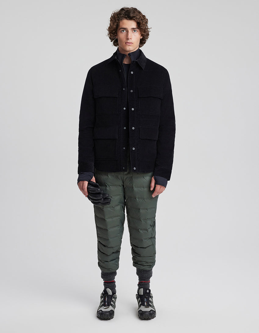 Aztech Mountain Zaugg Quilted Shirt Space Black