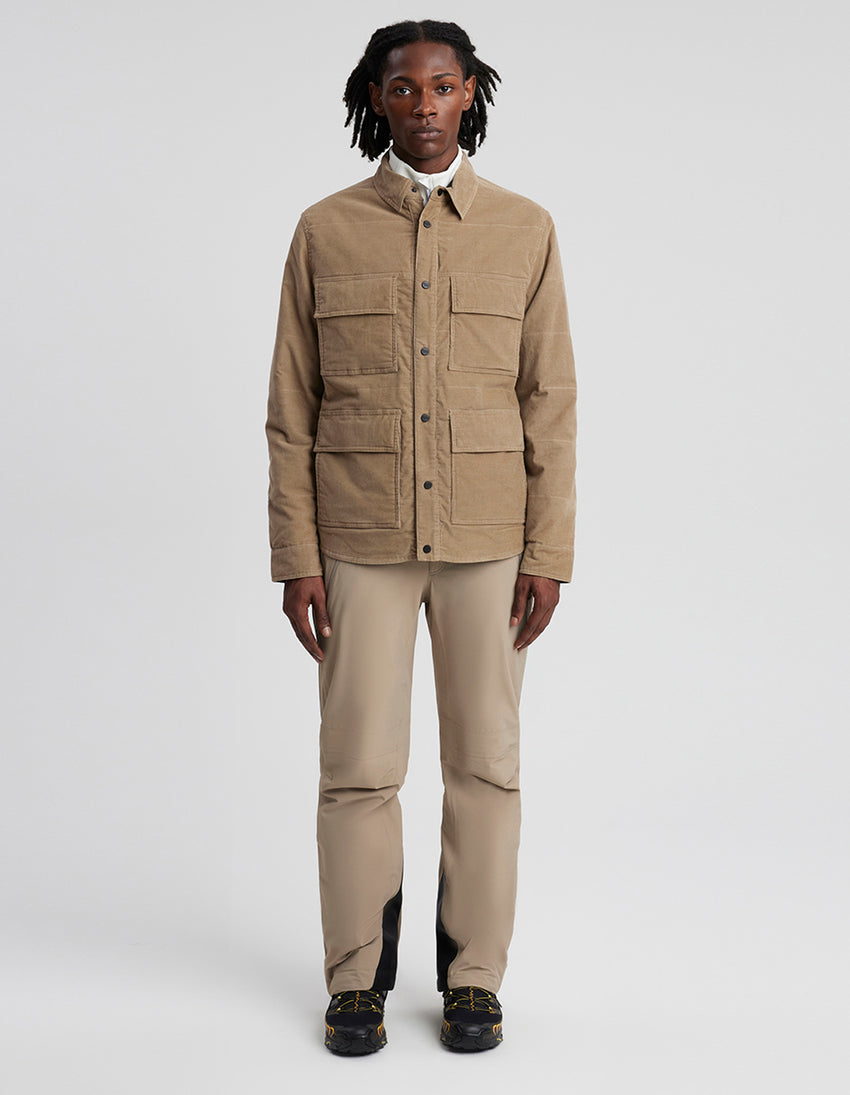 Aztech Mountain Zaugg Quilted Shirt Space Black