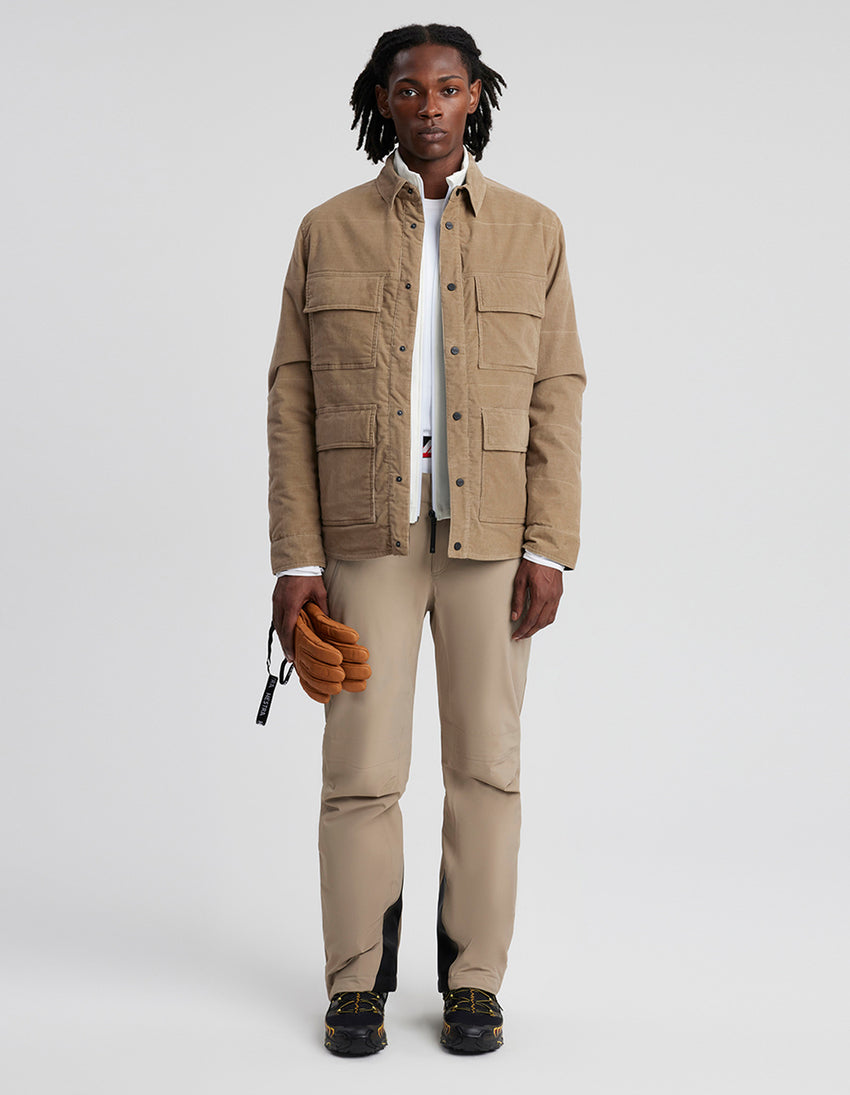 aztech mountain Zaugg Quilted Shirt space black