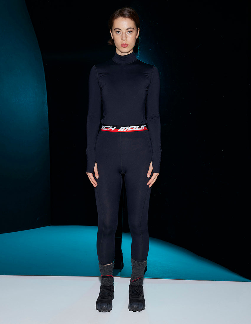 Aztech Mountain Aztech Next To Skin Bottom Essential Space Black