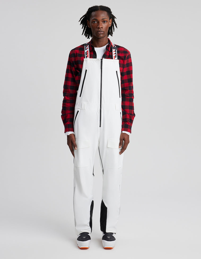 Aztech Mountain Hayden 3L Shell Bib Essential Cloud White