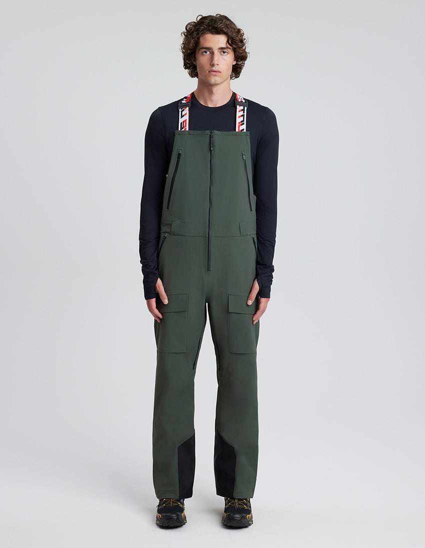 Aztech Mountain Hayden 3L Shell Bib Essential Cloud White