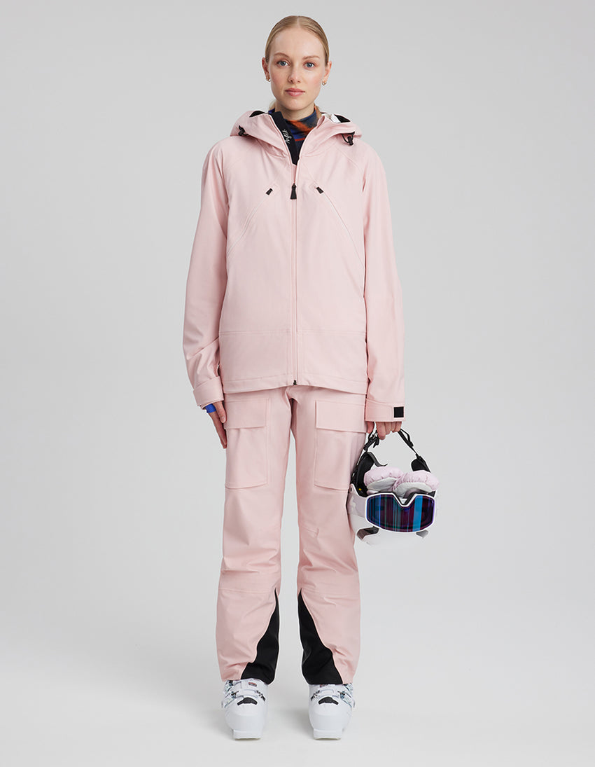 Aztech Mountain Hayden 3L Shell Jacket Essential Cloud White Multi