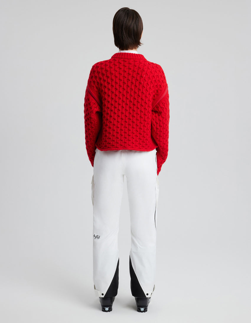 Aztech Mountain Laura Cashmere Crew Essential Space Black