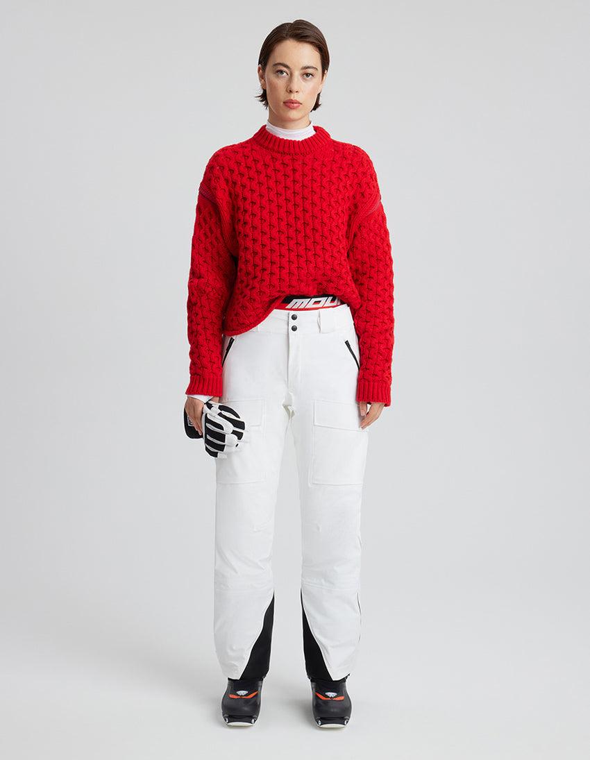 aztech mountain Laura Cashmere Crew Essential space black