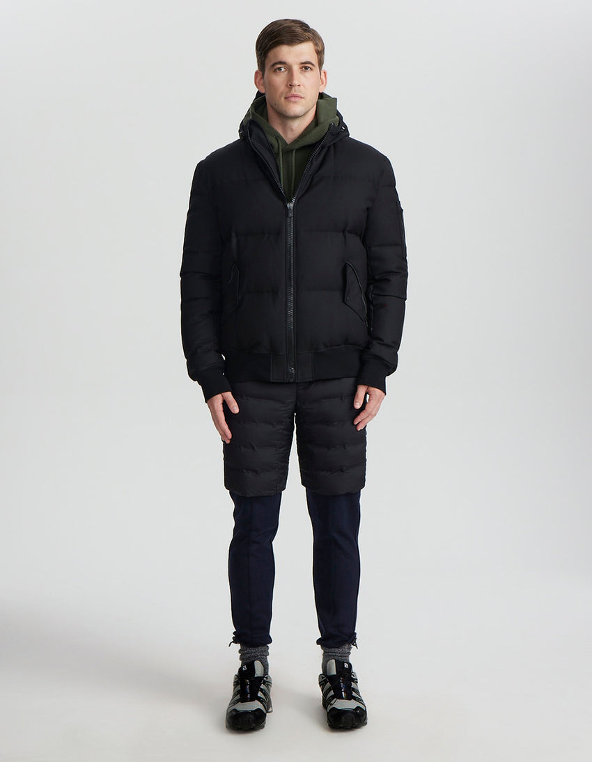 Aztech Mountain Loro Piana Shadow Mountain Bomber Space Black