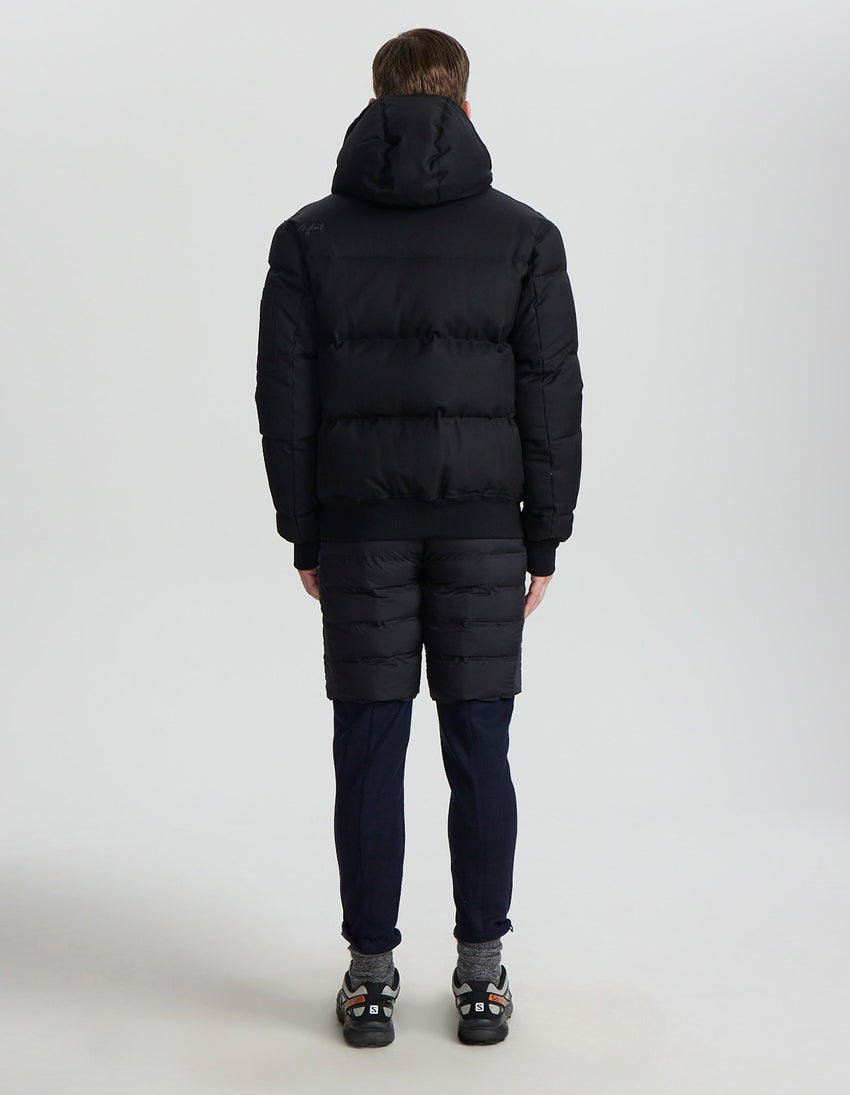 Aztech Mountain Loro Piana Shadow Mountain Bomber Space Black