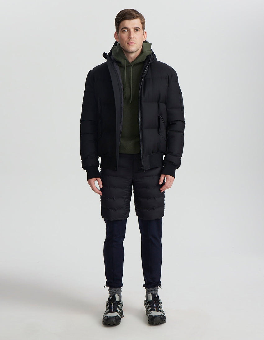 aztech mountain Loro Piana Shadow Mountain Bomber space black