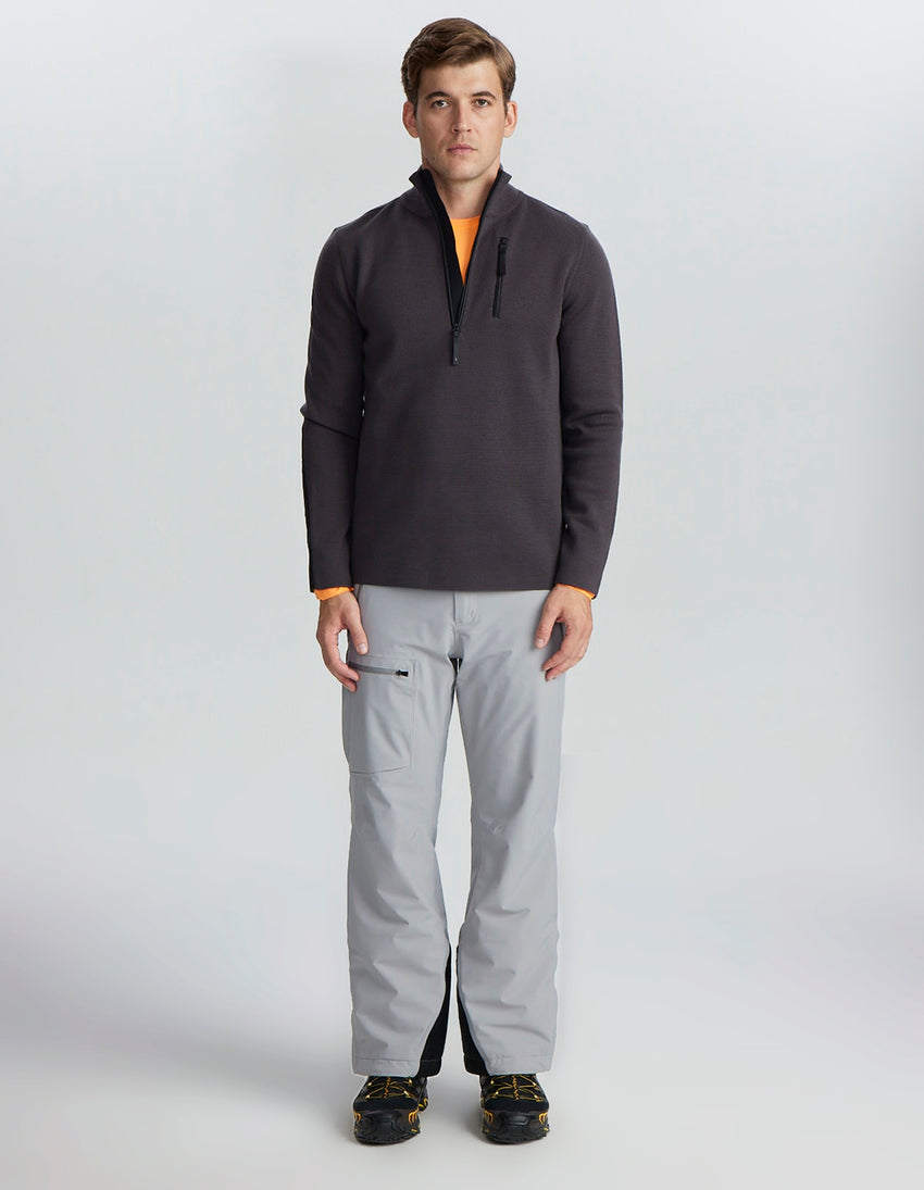 Aztech Mountain Matterhorn Half Zip Sweater Essential Sander Navy