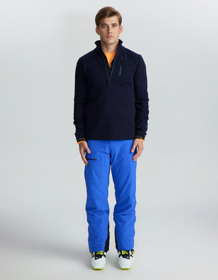 aztech mountain Matterhorn Half Zip Sweater Essential sander navy