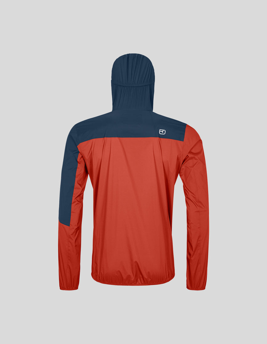 Aztech Mountain ORTOVOX 2.5L CIVETTA RAIN JACKET Cengia Rossa