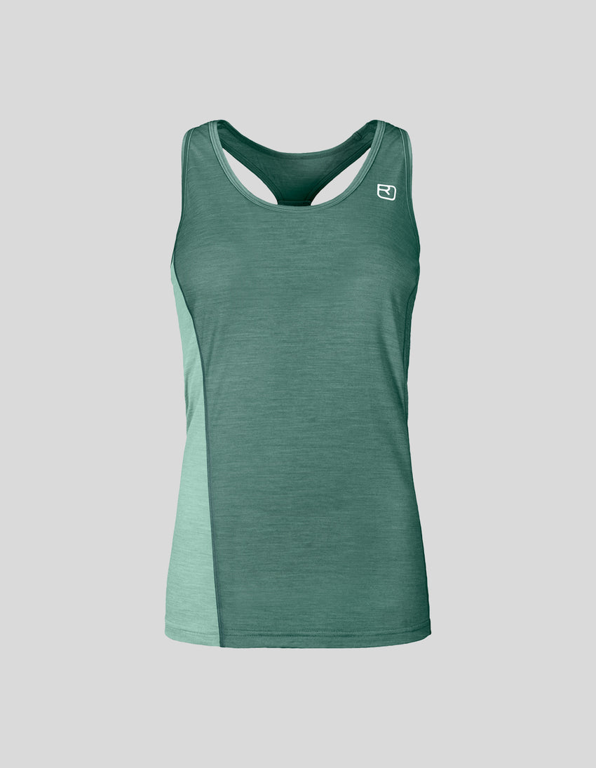 aztech mountain ORTOVOX MERINO TANK TOP arctic grey
