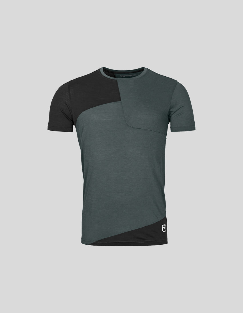 aztech mountain ORTOVOX MERINO TECH TEE dark arctic grey