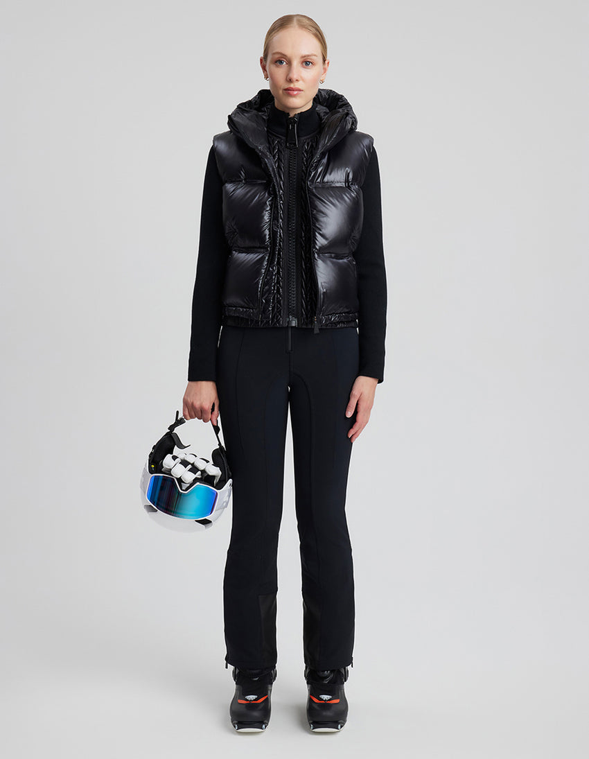 aztech mountain Snowbird Puffer Vest Essential space black