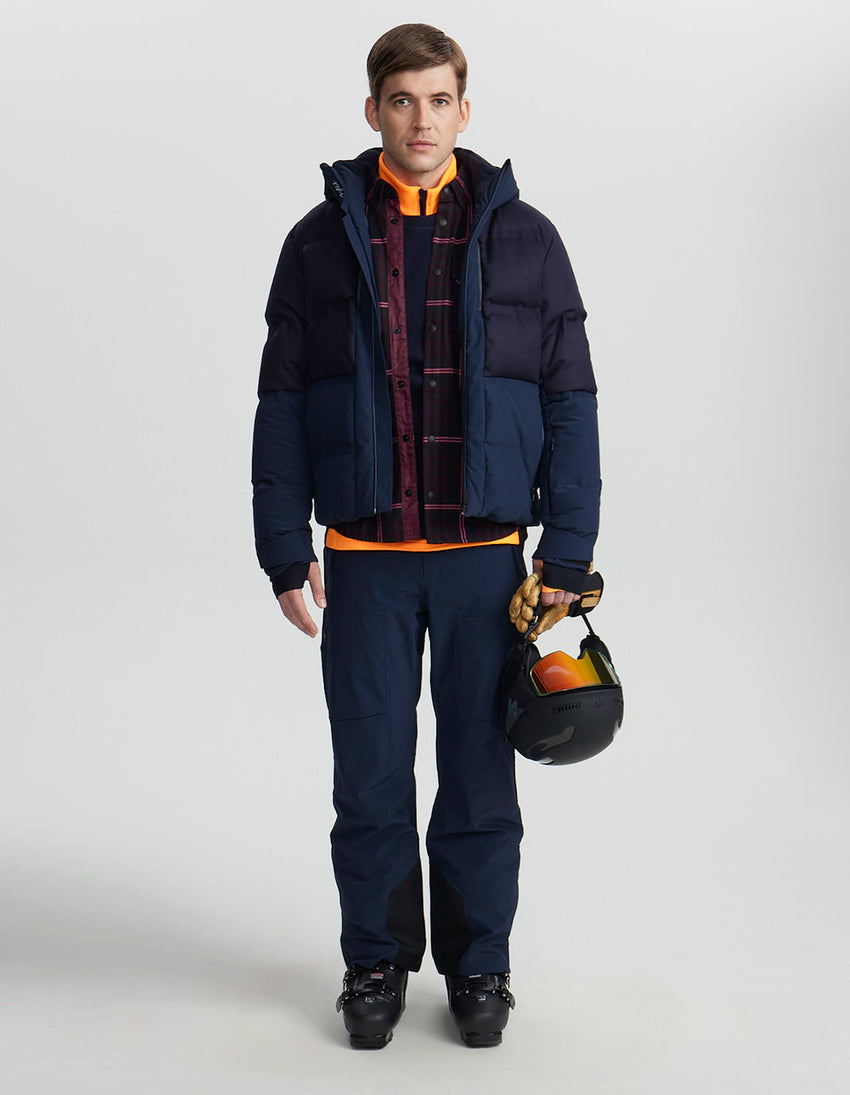 Aztech Mountain Super Nuke Essentials Wool Navy Multi