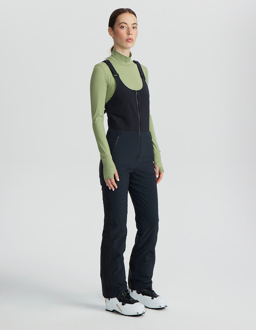 aztech mountain Top to Bottom Bib Pant Essential space black