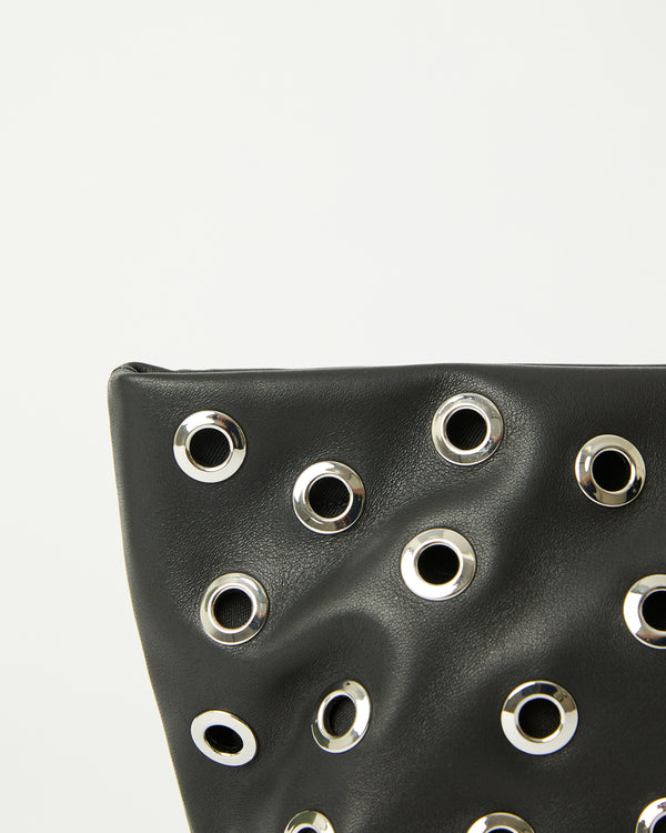 B Low The Belt GIA GROMMET LEATHER CLUTCH