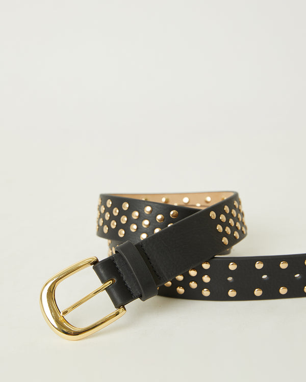 B Low The Belt IDRIS STUDDED LEATHER BELT