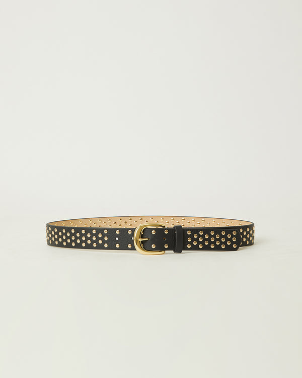 b low the belt IDRIS STUDDED LEATHER BELT