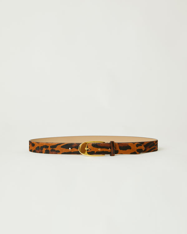 b low the belt JOSHUA CALF-HAIR LEATHER BELT