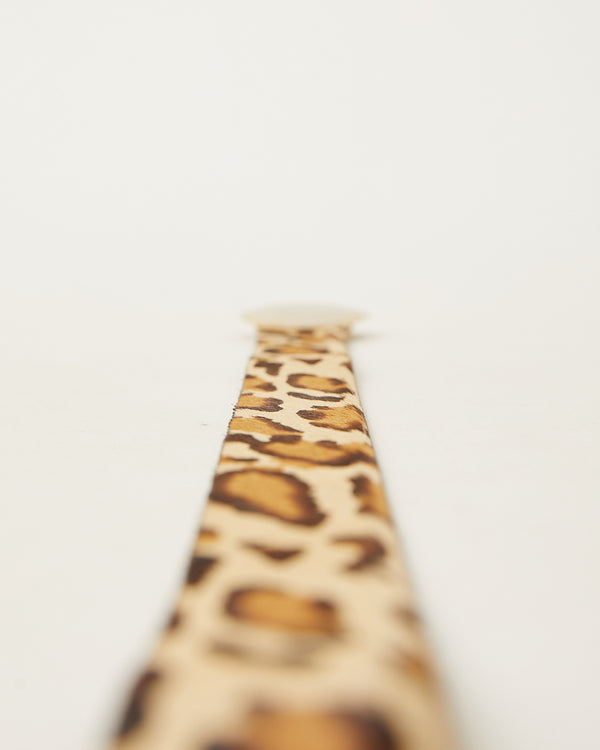 B Low The Belt JULIAN CALF-HAIR LEATHER BELT