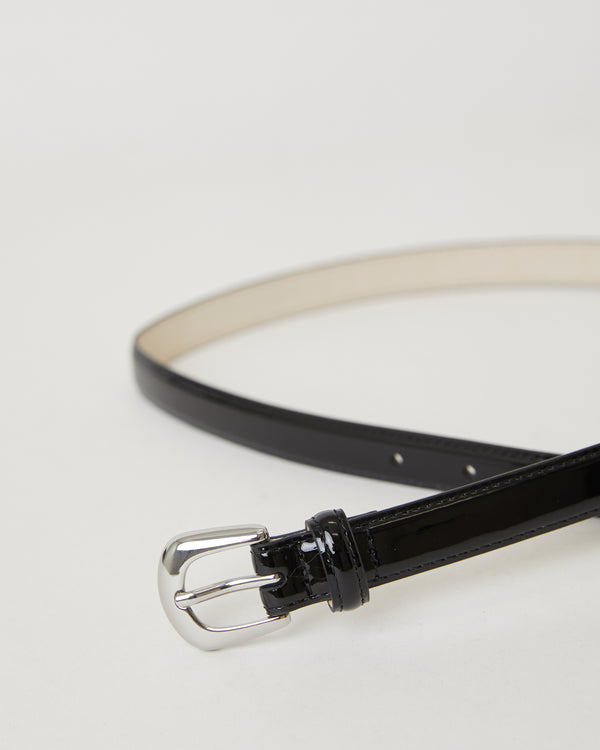 B Low The Belt KENNEDY MINI PATENT LEATHER BELT