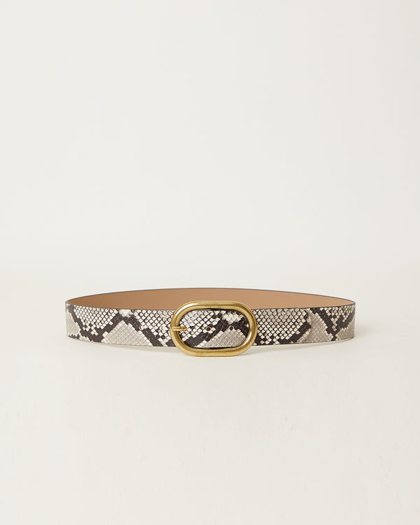 b low the belt KIAN PYTHON LEATHER BELT