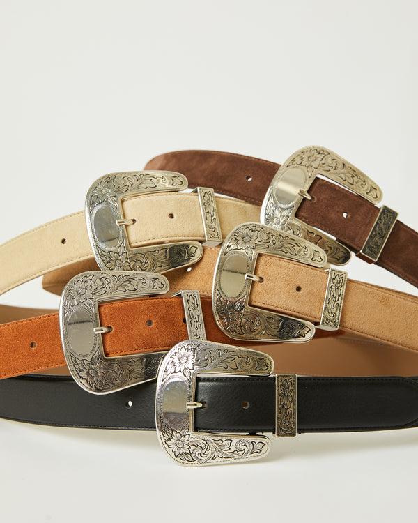 B Low The Belt LEVI SUEDE BELT