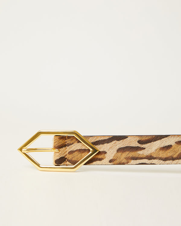 B Low The Belt RORY CALF-HAIR LEATHER BELT