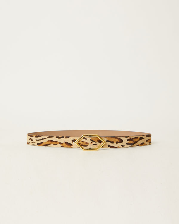 b low the belt RORY CALF-HAIR LEATHER BELT