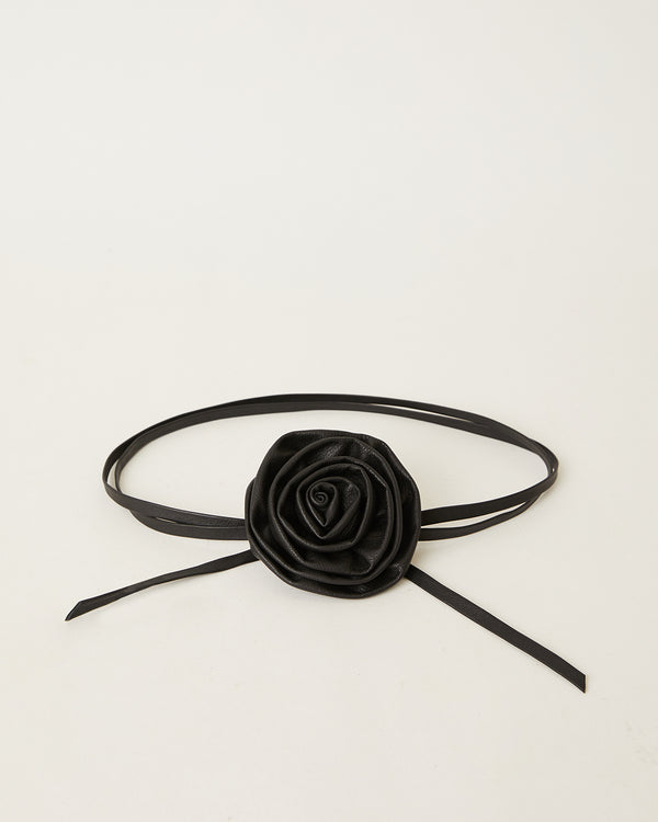 B Low The Belt ROSETTE LEATHER WRAP